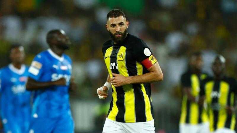 غموض موقف كريم بنزيما في كلاسيكو آسيا أمام الهلال