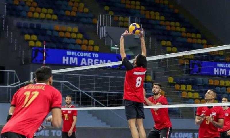 منتخب رجال الطائرة يواجه نيجيريا اليوم في دورة الألعاب الأفريقية