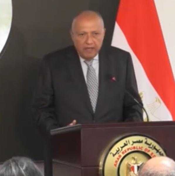 وزير الخارجية: توافق «مصري - إسباني» على ضرورة وقف إطلاق نار فوري بقطاع غزة