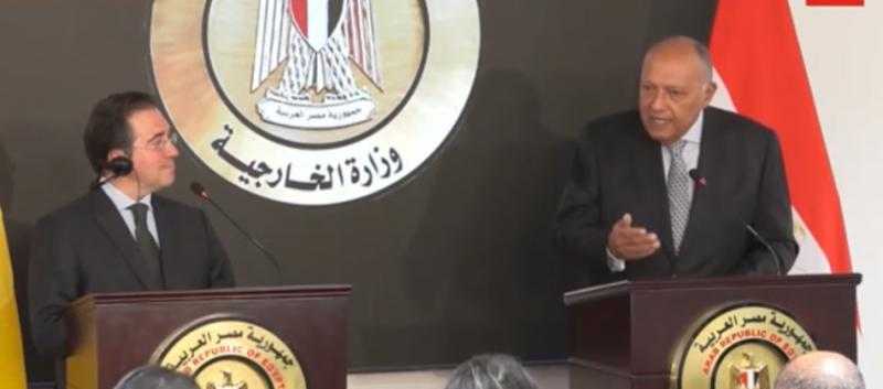 شكري: معبر رفح لم يغلق منذ بداية حرب غزة .. وإسرائيل تعرقل دخول المساعدات