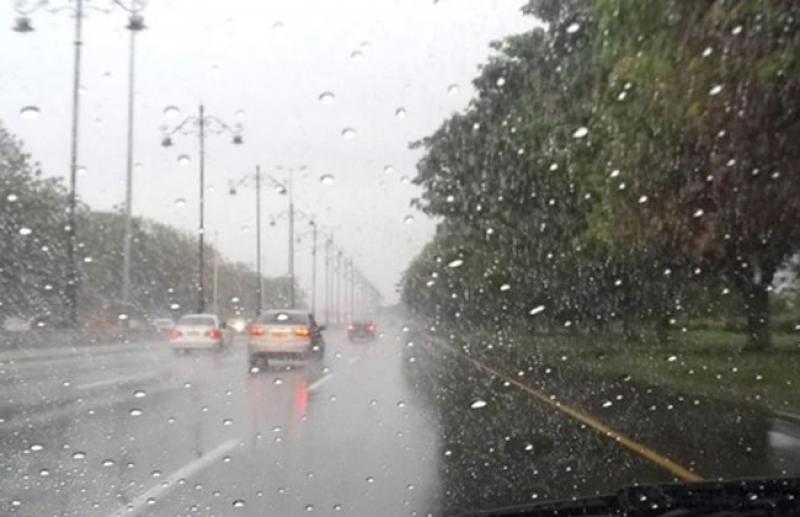 أمطار غزيرة ومتواصلة على مدن وقرى محافظة كفرالشيخ تغرق الشوارع
