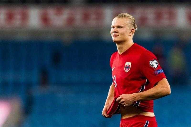 هالاند يغادر مران منتخب النرويج متأثرا بإصابة في الساق