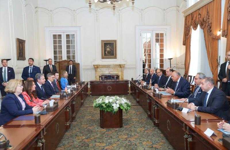 بلينكن يؤكد حرص الولايات المتحدة على توثيق علاقتها الإستراتيجية مع مصر