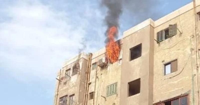 إخماد حريق داخل شقة سكنية فى بولاق الدكرور دون إصابات