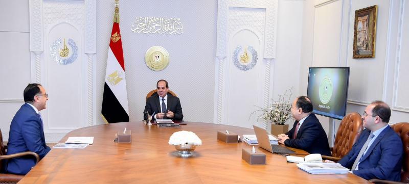 الرئيس السيسي يستعرض مشروع موازنة العام المالي القادم 2024 ـ 2025