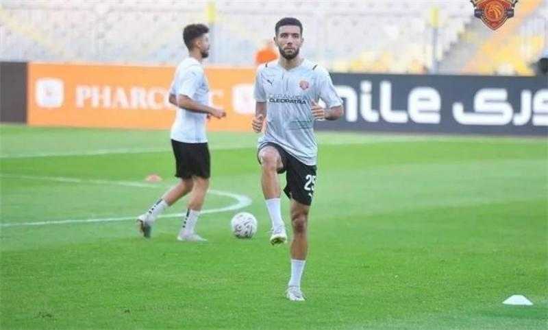 قندوسي ينتظم في تدريبات سيراميكا كليوباترا استعدادا لمواجهة زد
