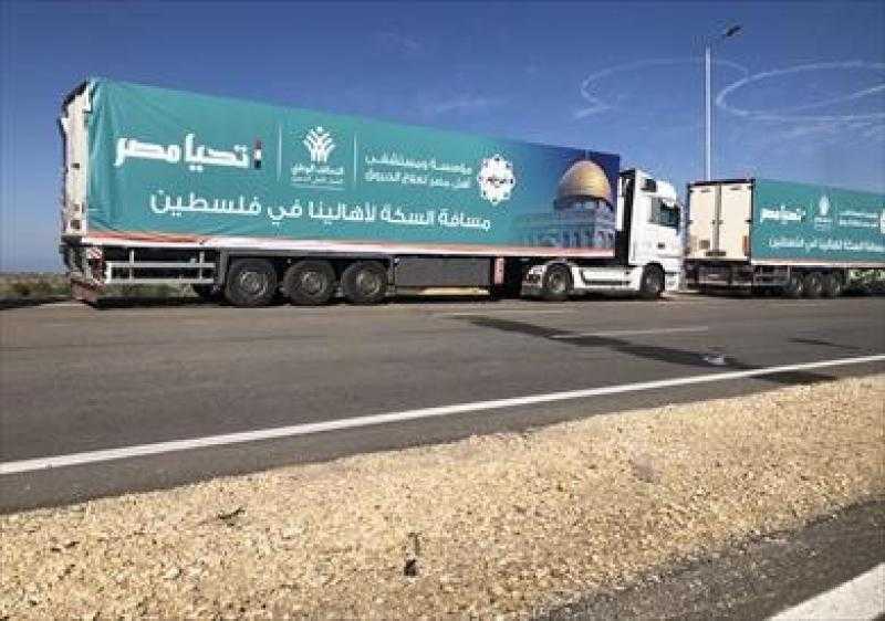 جهود مصرية مكثفة أمام معبر رفح لإدخال المساعدات لغزة
