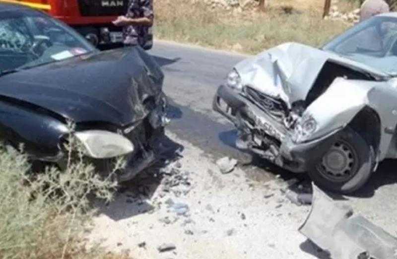 إصابة 6 أشخاص من عائلة واحدة في حادث تصادم ببورسعيد