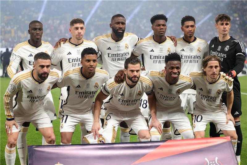 قائمة ريال مدريد لمواجهة أتليتيك بيلباو في الدوري الإسباني