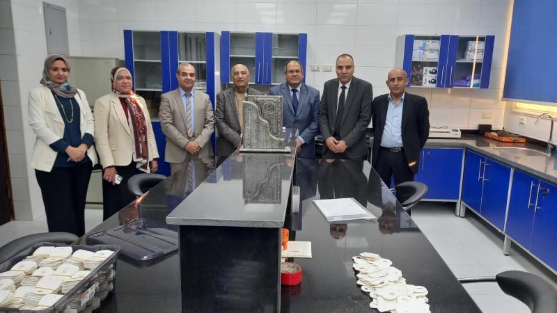 رئيس «البحوث الزراعية» يتفقد أعمال تطوير معامل وقاعات «وقاية النباتات»