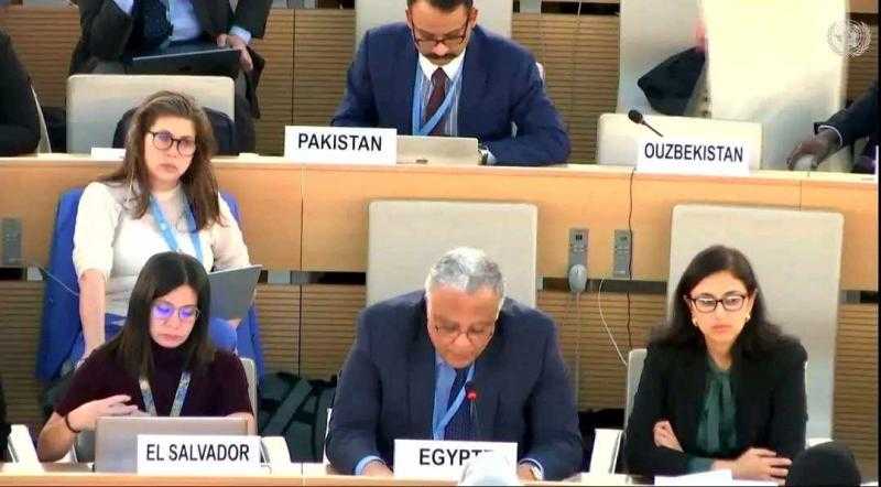 مجلس حقوق الإنسان بجنيف يعتمد قرار مصر حول الحق في العمل