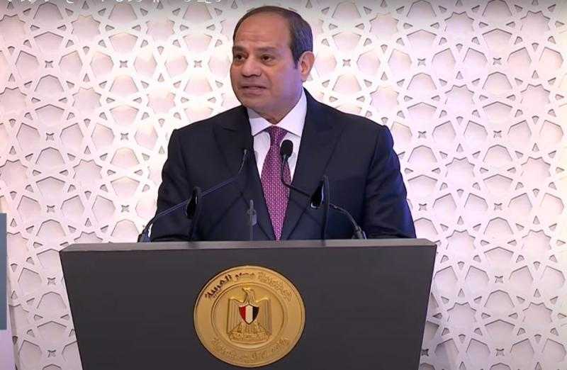 الرئيس السيسي: ليلة القدر تعد موعدا سنويا لاستخلاص المعاني العظيمة مع اليقين بالفوز برضا الله