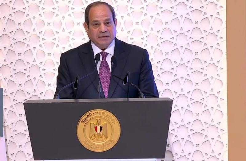 نص كلمة الرئيس عبد الفتاح السيسي خلال احتفالية وزارة الأوقاف بليلة القدر