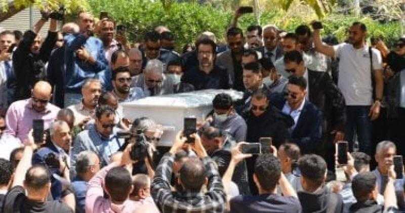 تشييع جثمان الدكتور أحمد فتحي سرور رئيس مجلس الشعب الأسبق من مسجد الشربتلي