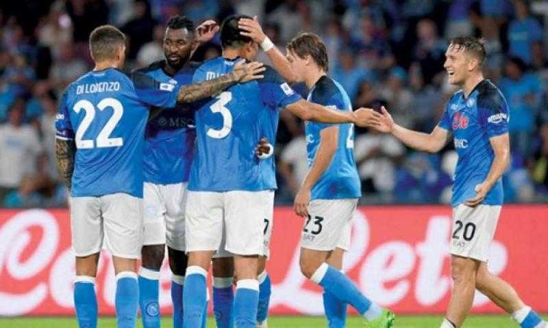 نابولي ينتفض برباعية أمام مونزا في الدوري الإيطالي