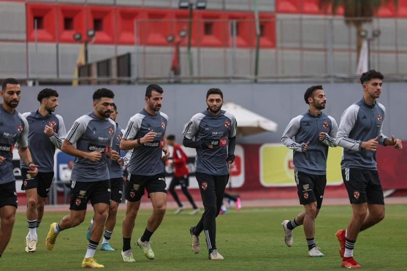 الأهلي يختتم تدريباته استعدادًا لمباراة زد في الدوري