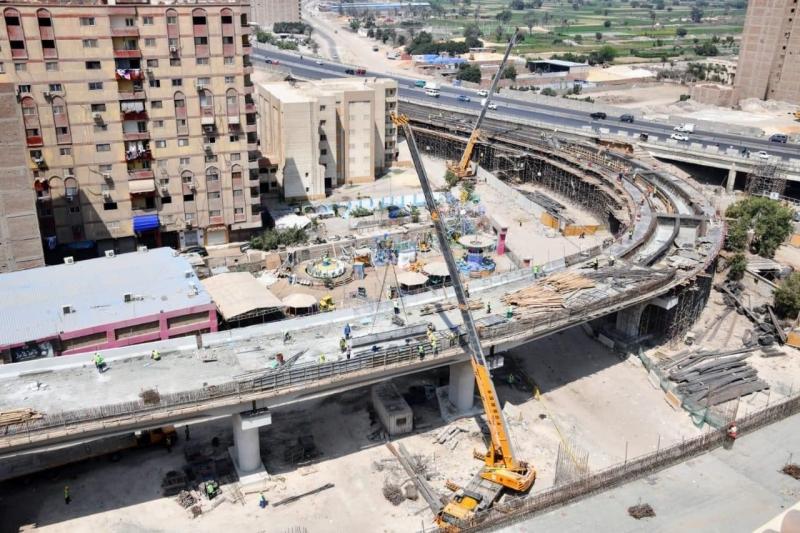 شاهد أحدث صور أعمال تنفيذ مشروع محور عمرو بن العاص