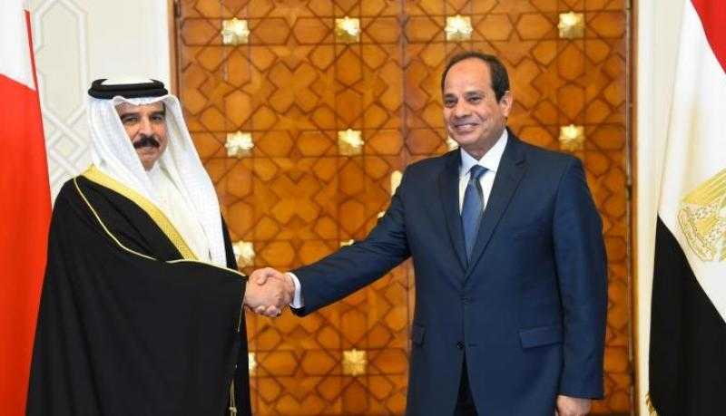 السيسي: ناقشت مع ملك البحرين ضرورة الوقف الفوري لإطلاق النار في غزة
