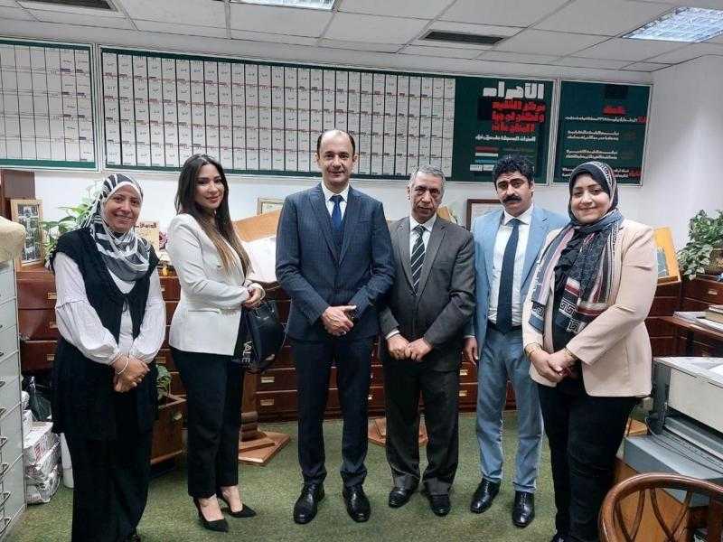 استعدادا للاحتفال بمرور 70 عاما على إنشائها.. وفد «النيابة الإدارية» يزور مركز الأهرام لتكنولوجيا المعلومات