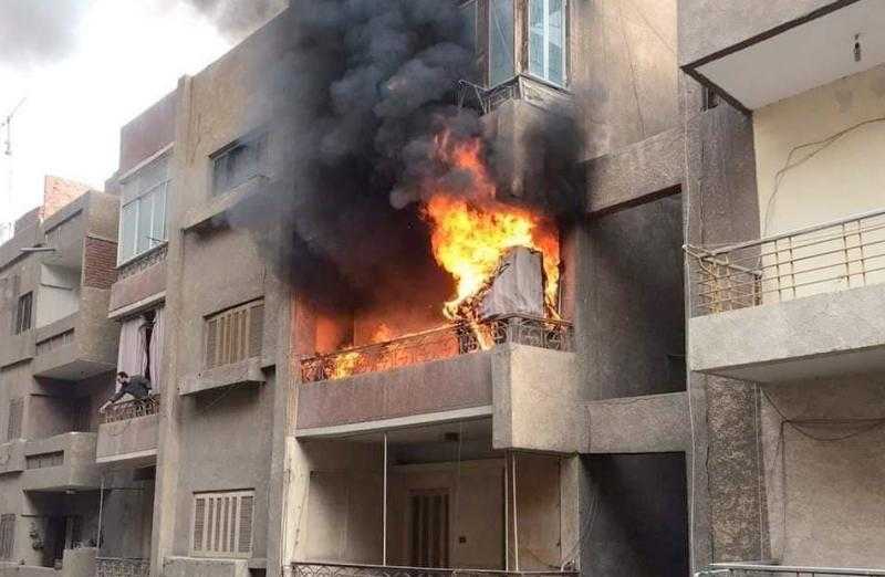 السيطرة على حريق منزل في منطقة أبو الجود بالأقصر