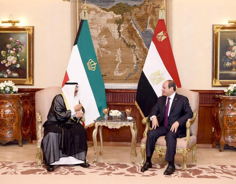 سفير الكويت يكشف تفاصيل مباحثات الرئيس السيسي والأمير مشعل الجابر الصباح.. فيديو