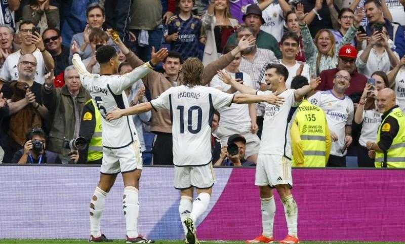إبراهيم دياز يقود الريال للفوز على قادش والاقتراب من لقب الدوري الإسباني