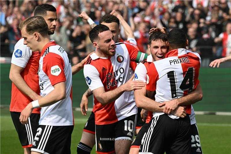 فينورد يتعادل مع سبارتا روتردام ويعود لنزيف النقاط بالدوري الهولندي