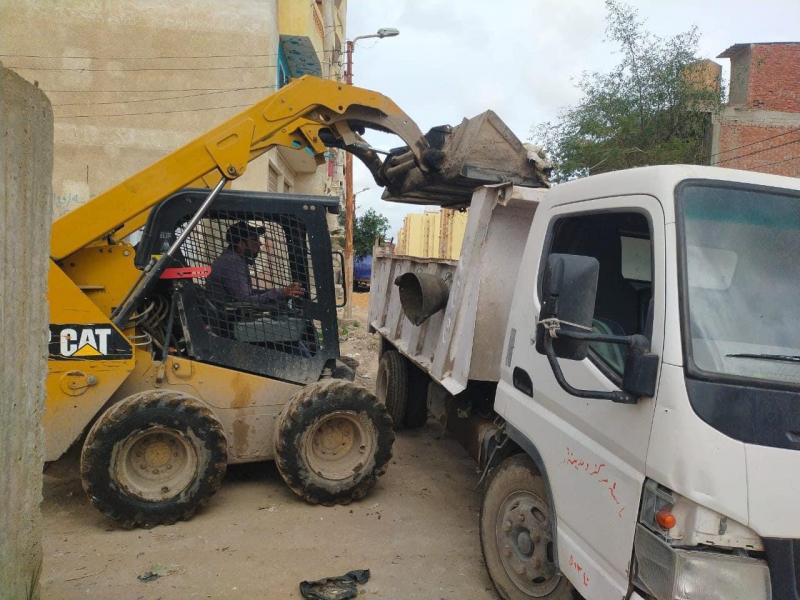 رفع 5250 طن قمامة ومخلفات من شوارع الغربية