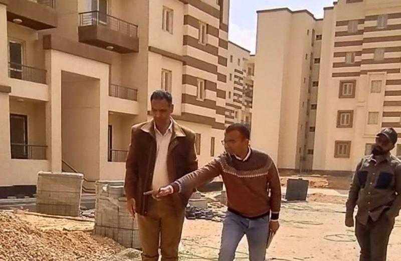 رئيس جهاز حدائق العاصمة يتفقد وحدات سكن لكل المصريين ومشروعات المرافق |صور
