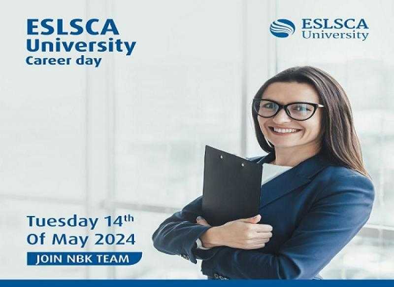 بنك الكويت الوطني – مصر يشارك في الملتقى التوظيفي «ESLSCA 2024»