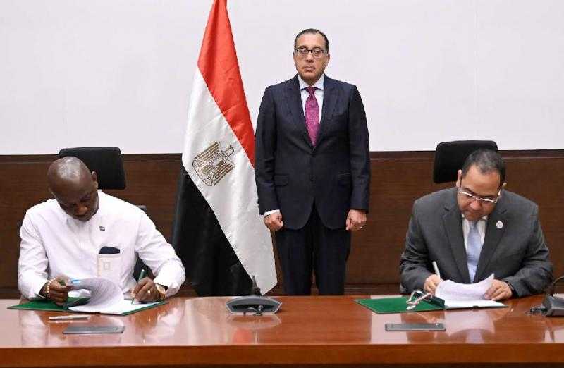 مدبولي يشهد توقيع مذكرة تفاهم بين المركزي للتنظيم والإدارة ووزارة الإدارة العامة والشئون السياسية بسيراليون