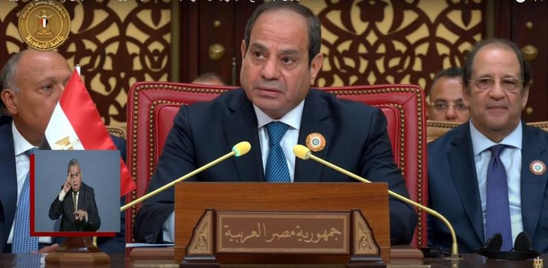 الرئيس السيسي: التاريخ سيتوقف طويلا أمام الحرب على غزة وتهجير الشعب الفلسطيني