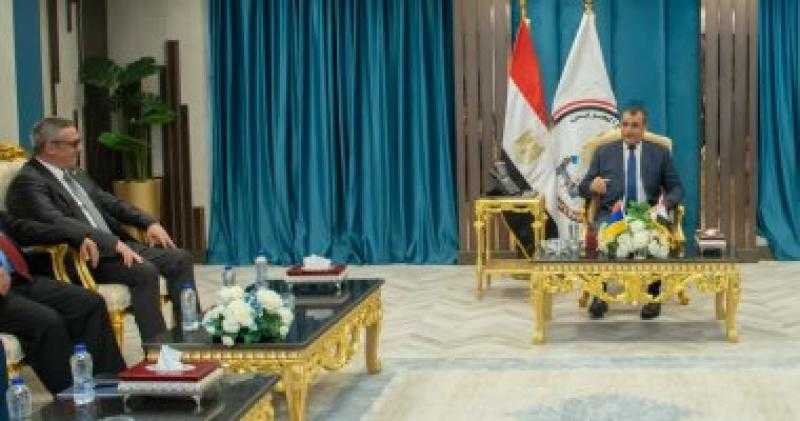 وزير الإنتاج الحربى يستقبل رئيس لجنة الصناعة العسكرية الأرمينية
