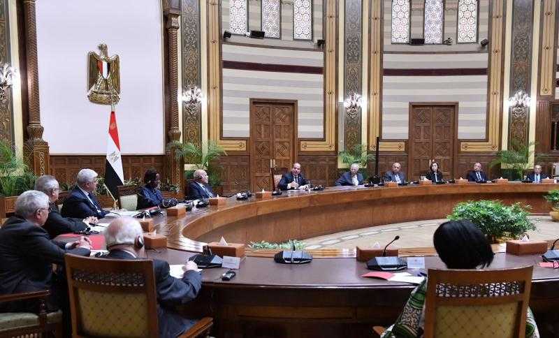 خلال لقائهم الرئيس السيسي.. مجلس أمناء مكتبة الإسكندرية يشيدون بدور مصر المحوري لإنهاء الحرب في غزة