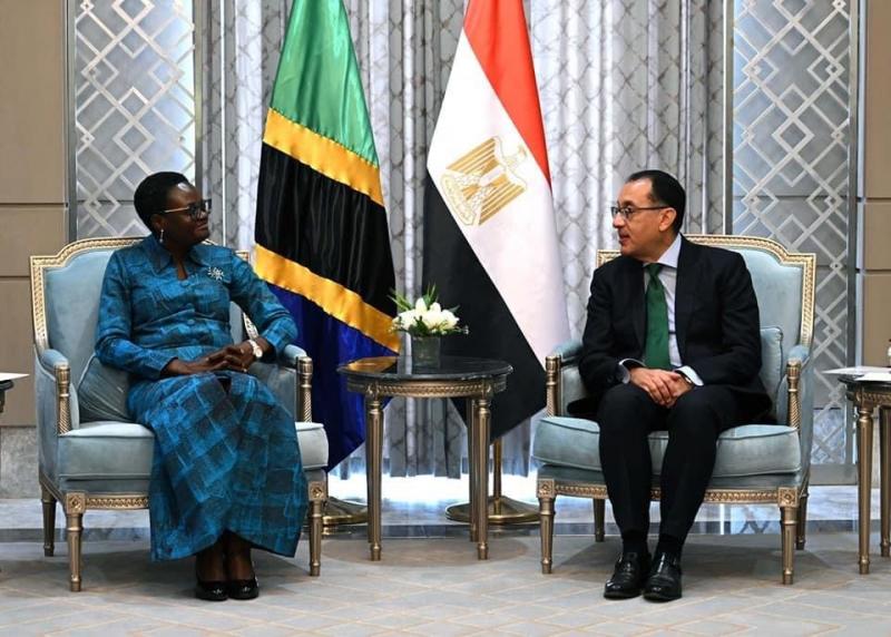 رئيس الوزراء يستقبل رئيسة برلمان جمهورية تنزانيا فى مقر الحكومة بالعاصمة الإدارية