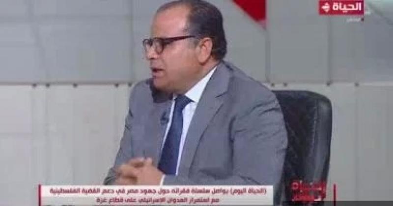 صبحي عسيلة: مشكلة نتنياهو مع مصر أنها العقبة الوحيدة أمام مخططه في قطاع غزة