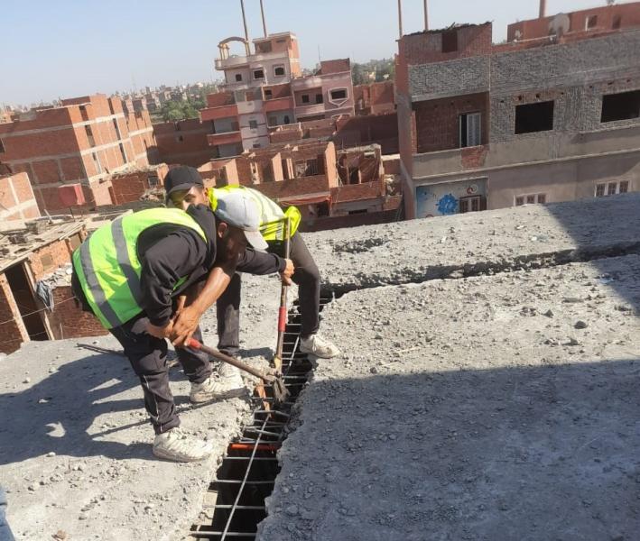 الغربية تزيل 8 حالات تعد على الزراعات وأملاك الدولة