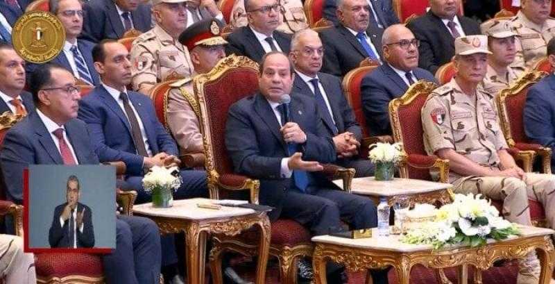 الرئيس السيسي: أتمنى أن تكون الجلسة المقبلة للاحتفال بمشروعات الزراعة في سيناء