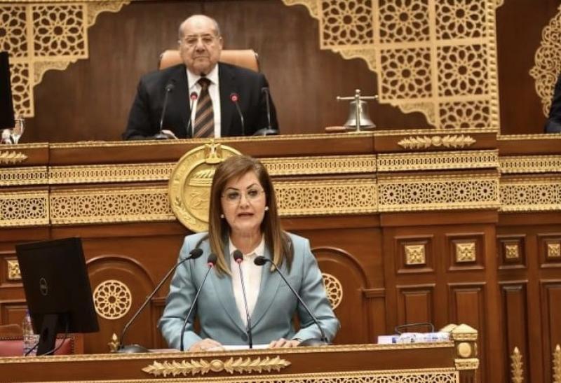 وزيرة الاستثمار تعرض خطة التنمية الاقتصادية للعام المالي 24/2025 أمام مجلس الشيوخ