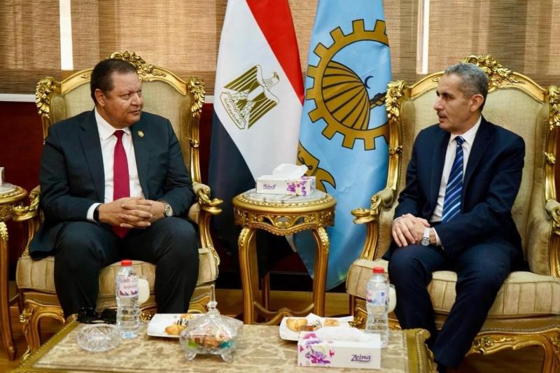 رئيس الاعتماد والرقابة الصحية يبحث التعاون المشترك لاعتماد المنشآت الصحية بالغربية
