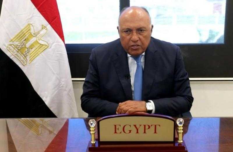 وزير الخارجية: مصر تفعل ما بوسعها لوقف الأعمال العسكرية في غزة