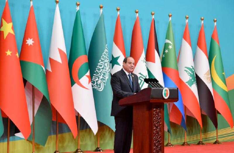 الرئيس السيسي يدعو المجتمع الدولي لوقف الحرب الإسرائيلية الغاشمة