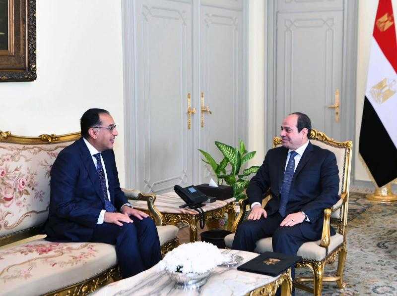 الرئيس السيسي يحدد محاور خطة عمل حكومة مدبولي الجديدة