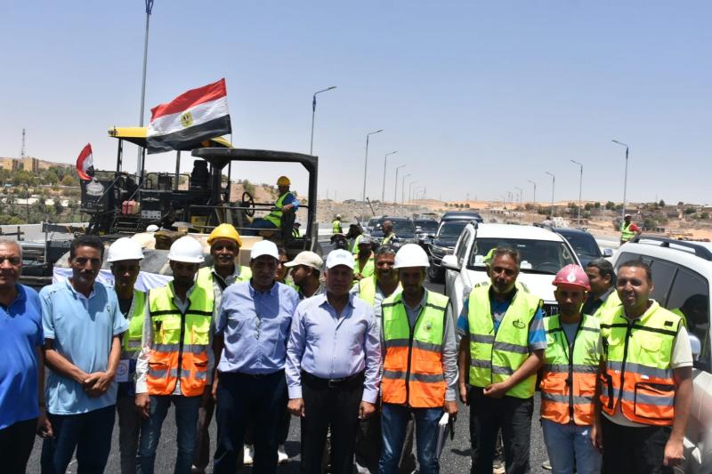 وزير النقل يُتابع جاهزية محور بديل خزان أسوان للافتتاح خلال الفترة المقبلة