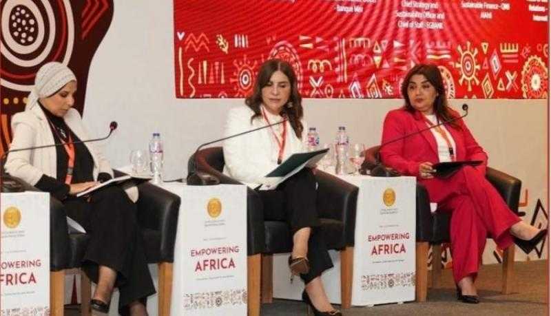 سهى أبو ذكري تعرض جهود بنك CIB مع الاستدامة في مؤتمر «تمكين أفريقيا» بالمعهد المصرفي