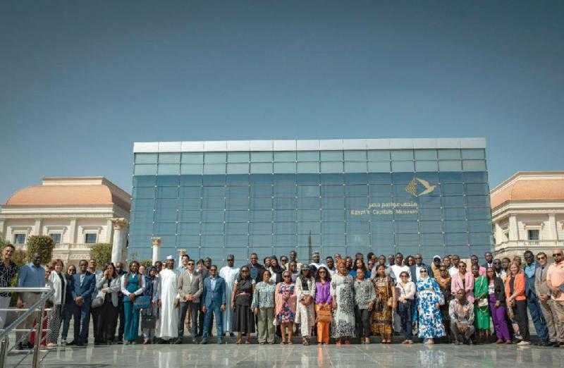 شركة العاصمة الإدارية تستقبل وفدًا من شباب الدبلوماسيين بجامعة «سنجور» الدولية في جولة تفقدية