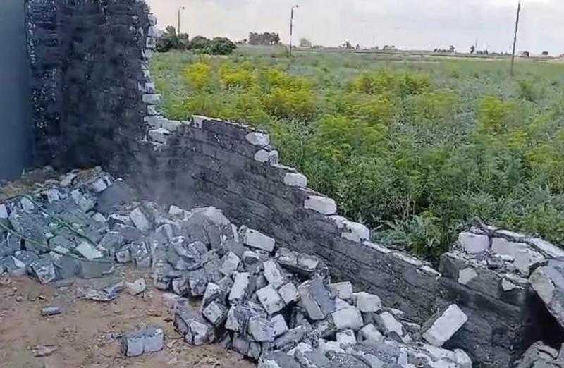 إزالة 21 تعديا على الزراعات في الغربية