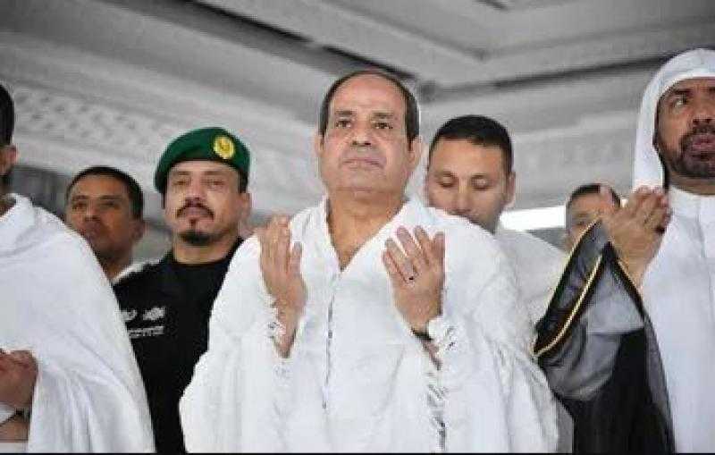 الرئيس السيسي يشيد بحسن تنظيم السلطات السعودية لمناسك الحج