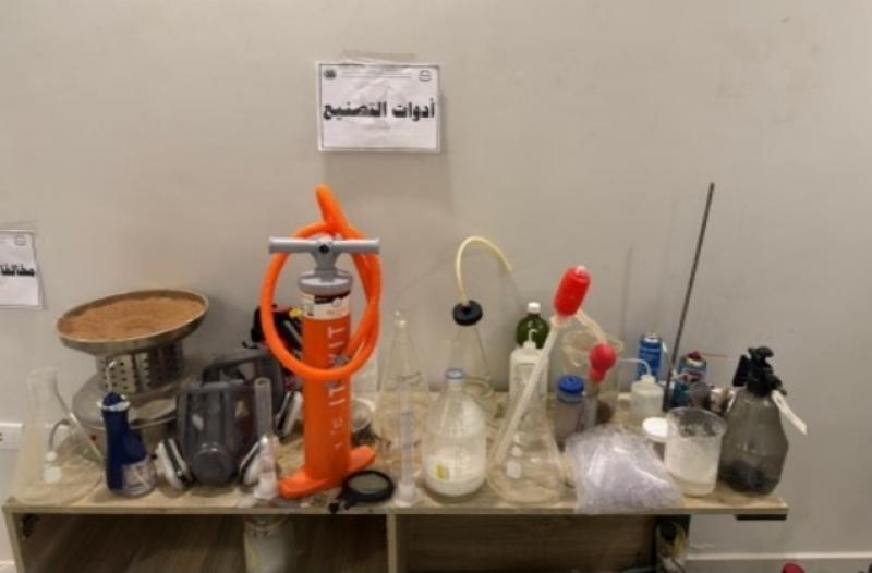 تجديد حبس عصابة تصنيع المواد المخدرة في أطفيح