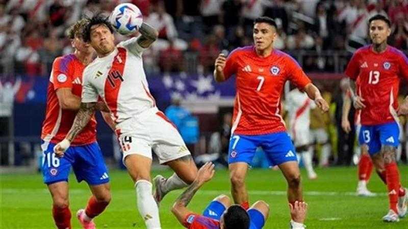 تشيلي تتعادل مع بيرو في كوبا أمريكا 2024